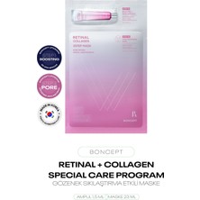 2 Adımlı Retinal Kolajen Serum Maske Seti Retinal Collagen Shot 2step Mask Sheet