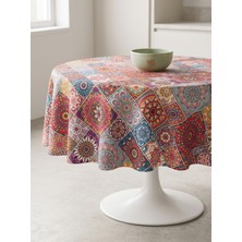 Tiritoğlu Home Leke Tutmaz Masa Örtüsü Patchwork Desenli