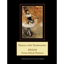 Dancer With Tambourine: Degas Cross Stitch Pattern