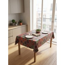Tiritoğlu Home Leke Tutmaz Masa Örtüsü Patchwork Desenli