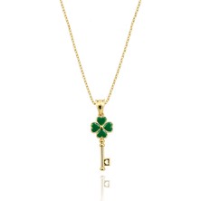 İzgi Clover Key Kolye