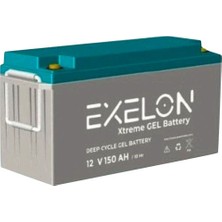 Tsm Exelon 12 Volt 150 Amper Jel Akü Derin Döngü Deep Cycle