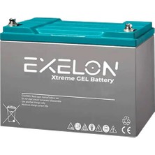 Tsm Exelon 12 Volt 100 Amper Jel Akü Derin Döngü Deep Cycle