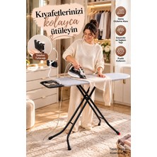 Perilla SBS15016-79 Alsu Orta Boy Ütü Masası Antrasit 30*97 cm