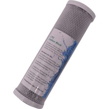 Aquaset 10″ Kalın Blok Karbon Filtre