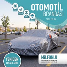 Gök Tr Mazda 2 Özel Tasarım Çift Kat Miflonlu Branda - Uv Filtreli Su Itici Kılıf