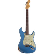 Fender Made In Japan Traditional 60S Stratocaster Gülağacı Klavye Lake Placid Blue Solak Elektro Gitar