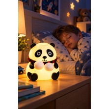 My Best Store Çocuk Odası Için Renk Değiştiren Silikon Gece Lambası Dokunmatik Kontrollü Dekoratif (4887)