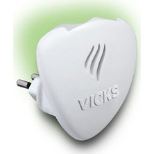 Vicks Vh1700 Aydınlatmalı Buhar Makinesi 5 Adet Vapo Pads ile Uzun Çalışma Süresi