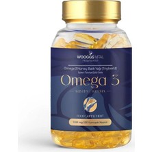 Wooggs Vital Omega 3 Norveç Balık Yağı 200 Kapsül