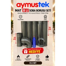 Aymustek Mat 5 Boru 1 Yarım 1 Ellilik 1 Dirsek (Jel Hediye)