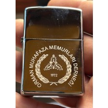 Ommd Orman Muhafaza Memurları Derneği Logolu Zippo Modeli Çakmak