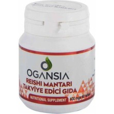 Ogansia Reishi Mantarı Tablet 60 Adet Yetişkinler İçin Yüksek Biyorlılıkta Takviye Edici Gıda