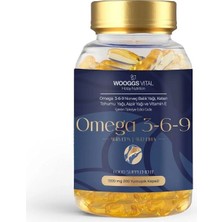 Wooggs Vital Omega 3,6,9 Norveç Balık Yağı 200 Kapsül