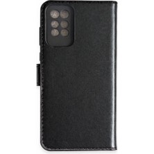 Bezos Infinix Note 10 Pro Uyumlu Kılıf Trend S Plus Kapaklı Kılıf - Siyah