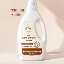 The Elite Home Bitkisel Sıvı Arap Sabunu Parfümsüz 825 ml Doğal Yüzey Temizleyici Özellikli