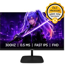 James Donkey Revon R60 24'' 300Hz 0.5ms Fast IPS Gaming Monitör (Ölü Pikselde Anında Değişim)