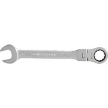 Caftra Izeltaş 0345020008 Mafsallı Cırcır Kombine Anahtar 8 mm