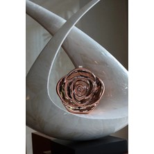 Moom Bag Kadın Rose Gold Gül Mika Zincirli El Omuz Çantası