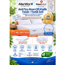 Allerworx Anti Toz Akarı Anti Alerjik Çift Kişilik Yatak ve Yastık Kılıfı