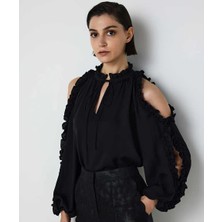 Machka Cutout Ipek Bluz MS1260006023001
