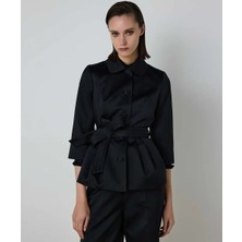 Machka Kuşaklı Peplum Ceket MS1260005002001