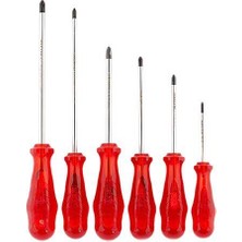 Caftra Izeltaş 4120008106 Yıldız Uçlu Tornavida Seti Kraft Seri 6 Parça
