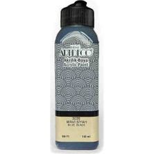 Artdeco 140 Ml Mavi Siyah Akrilik Boya Y-070R-3035 Su Bazlı Özellikleri ile Sanat İçin Uygun