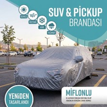 Gök Tr Bmw X5 Suv Özel Tasarım Çift Kat Miflonlu Branda - Uv Filtreli Su Itici Kılıf