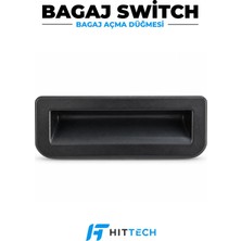 Hittech Volkswagen, Audi, Seat, Skoda ve BMW Uyumlu Bagaj Açma Düğmesi Butonu Switch OEM 3V0827566 5E5827566B