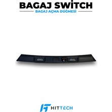 Hittech Land Rover ve Jaguar Uyumlu Çıtalı LED Bagaj Açma Düğmesi Butonu Switch OEM LR020189