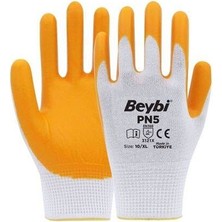 Caftra Beybi Pn5 Sarı Polyester Eldiven No9