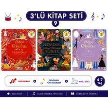 Eolo Yayıncılık Hikâye Orkestrası 3'lü Sesli Kitap Seti | Fındıkkıran - Dünyanın Tüm Müzikleri - Kuğu Gölü | 4-7 Yaş