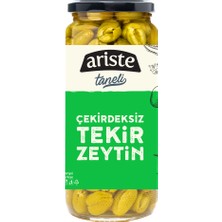 Ariste Taneli Çekirdeksiz Tekir Yeşil Zeytin
