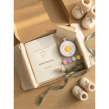 Minik Mucizem Yenidoğan Hediye Seti – Bebek Anı Defteri + Elektrikli Bebek Tırnak Törpüsü 5 Başlıklı, Hamilelik ve Ilk Yıl Günlüğü, Baby Shower Hediyesi