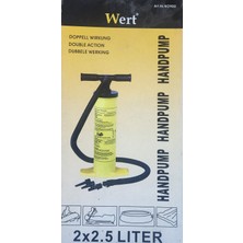 Wert W 2900 Şişirme Pompası Çift Yönlü