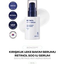 Retinol ve Bakuchiol Içeren Kırışıklık ve Leke Serumu Retinol Shot 500 Iu Serum