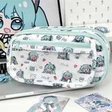 Marvielle Hatsune Miku Büyük Boy , 4 Gözlü, Içi Bölmeli, Yüksek Kalite - Kalem Kutusu