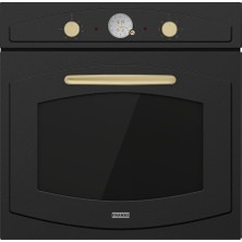 Franke Fco 86 H Ankastre Fırın, Classicline, Siyah, 65 Lt, 8 Program