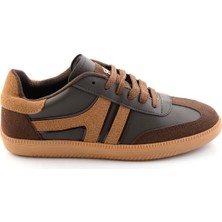 Bambi Kahve Süet  Kadın Sneaker K01833025072