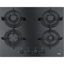 Franke Crystal Line Fhcr 604 4g He Bk C Ankastre Cam Ocak, Siyah Renk, 60 cm