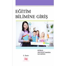 Anı Yayıncılık Eğitim Bilimine Giriş