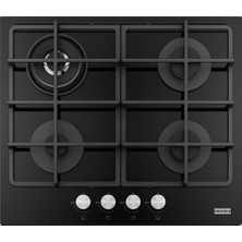 Franke Fhsm 604 3g Dc Bk C Ankastre Siyah Cam Ocak, 60 cm