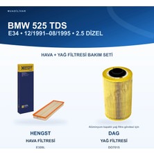 Bmw 5 (E34) Hava+Yağ Filtre Bakım Seti