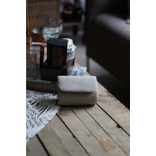 Moom Bag Fuşya Deri Mini Portföy Abiye Çanta