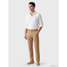 Lc Waikiki Yeni Sezon Bej Regular Fit Gabardin Erkek Chino Pantolon