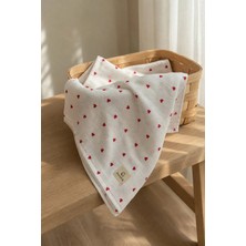 Ponchik Babies Ponchik % 100 Pamuk Kalpli Müslin Örtü – Tek Kat,kareli , Hafif ve Nefes Alan 85 x 85 cm