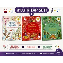 Eolo Yayıncılık Hikâye Orkestrası Bir Günde Dört Mevsim & Fındıkkıran & Dağ Kralının Salonunda 3'lü Sesli Kitap Seti 4-7 Yaş