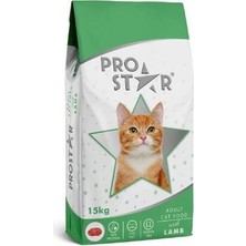 Pro Star Prostar Kuzu Etli Yetişkin Kedi Maması 15 kg