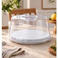 Ikea Krıspıg Şeffaf 36 cm Kek Fanusu